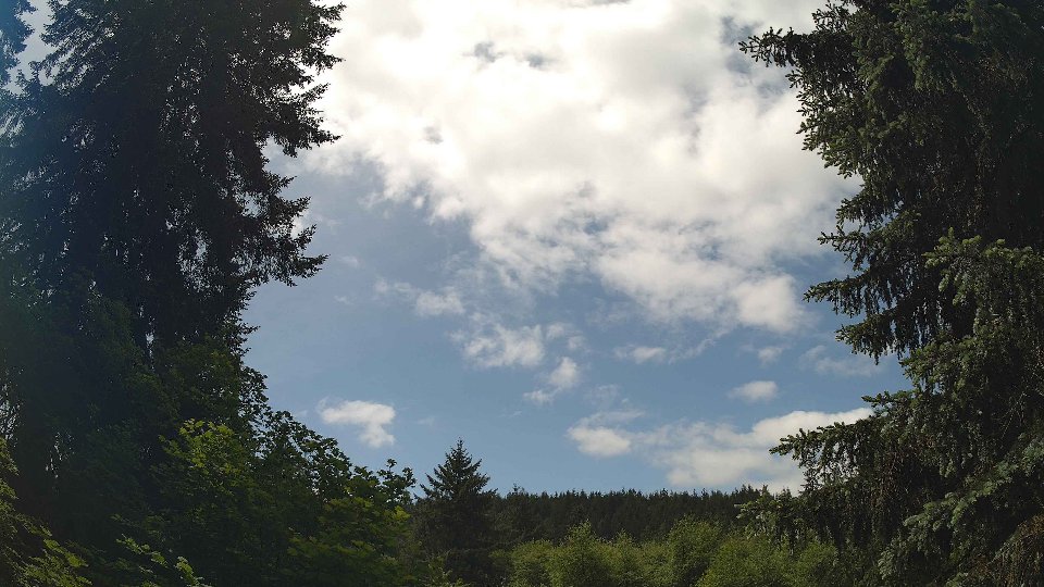Pacific Northwest skyline timelapse frame from May 29th, 2026 at 12:45 PM