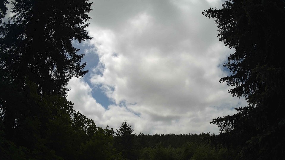 Pacific Northwest skyline timelapse frame from May 29th, 2026 at 1:00 PM
