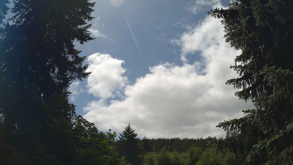 Pacific Northwest skyline timelapse frame from May 29th, 2026 at 1:15 PM