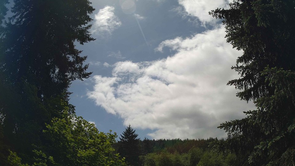 Pacific Northwest skyline timelapse frame from May 29th, 2026 at 1:45 PM
