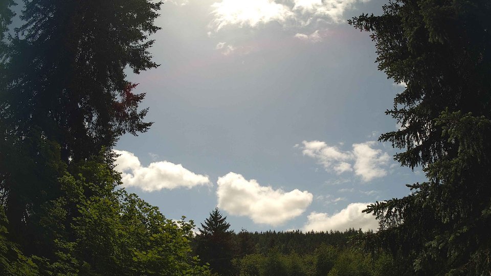 Pacific Northwest skyline timelapse frame from May 29th, 2026 at 2:15 PM