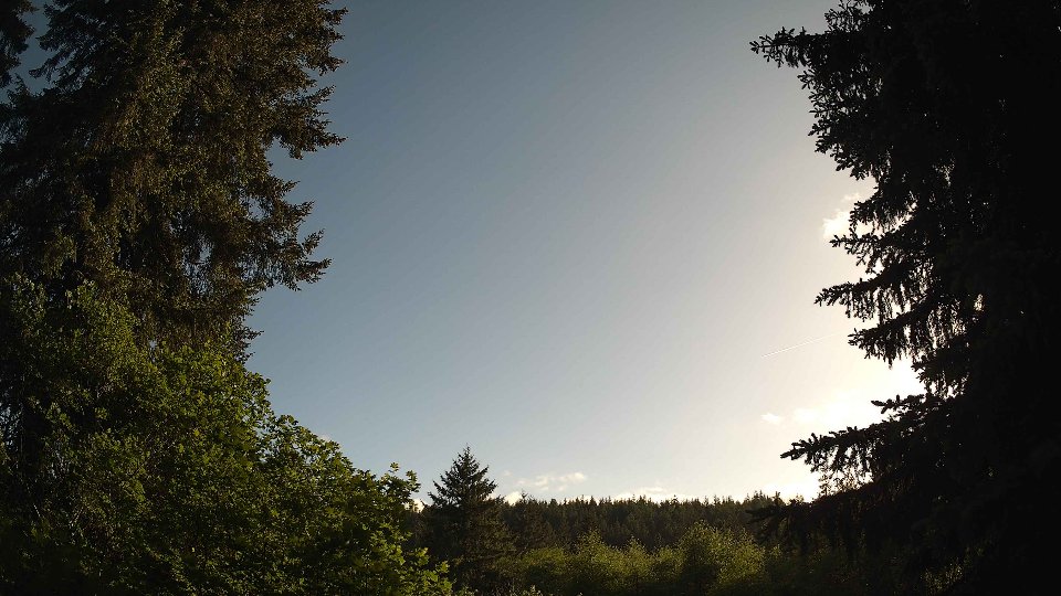 Pacific Northwest skyline timelapse frame from May 29th, 2026 at 6:30 PM