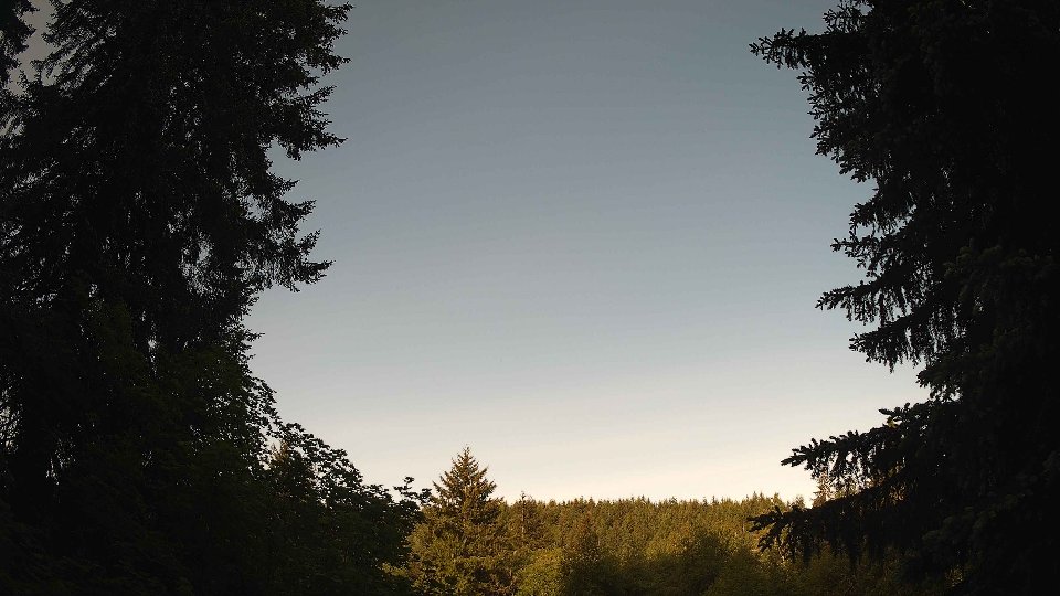 Pacific Northwest skyline timelapse frame from May 30th, 2026 at 7:15 AM