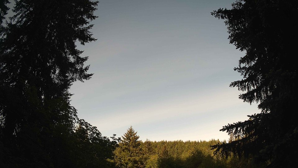 Pacific Northwest skyline timelapse frame from May 30th, 2026 at 7:30 AM