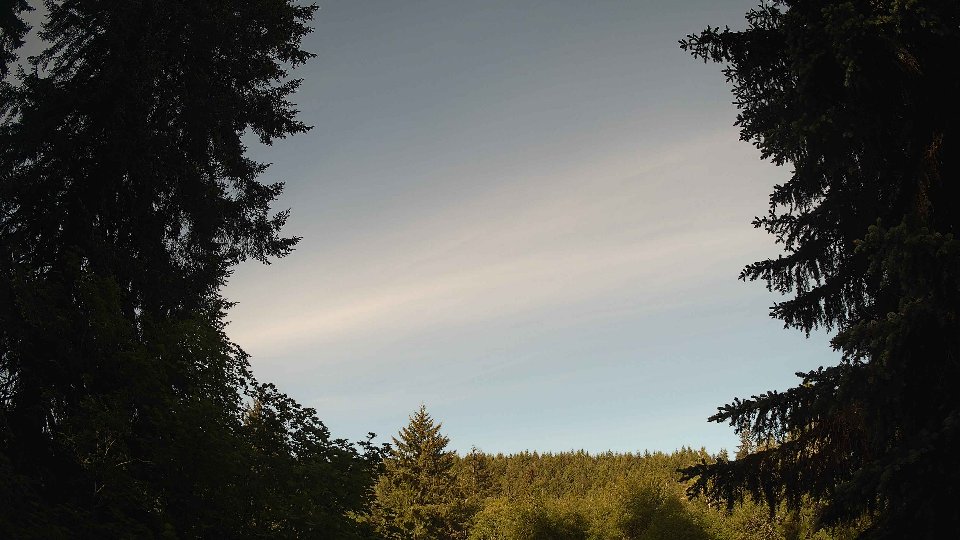 Pacific Northwest skyline timelapse frame from May 30th, 2026 at 8:00 AM