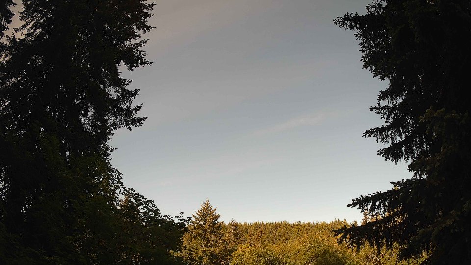 Pacific Northwest skyline timelapse frame from May 30th, 2026 at 8:15 AM