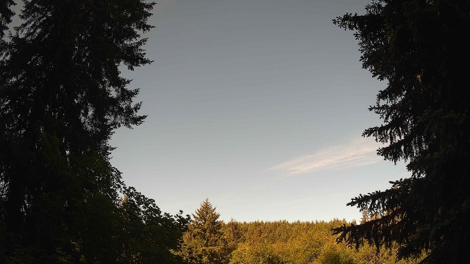 Pacific Northwest skyline timelapse frame from May 30th, 2026 at 8:30 AM