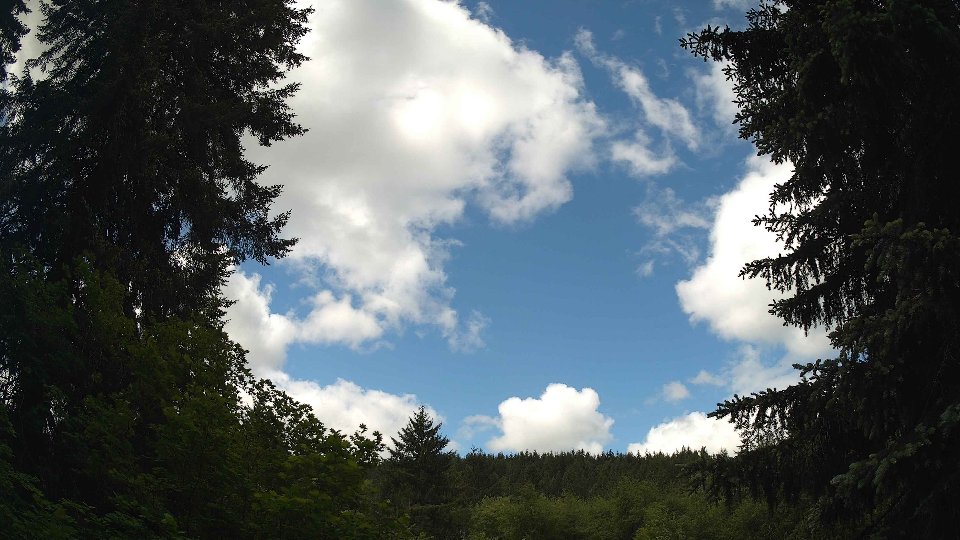 Pacific Northwest skyline timelapse frame from May 30th, 2026 at 11:00 AM