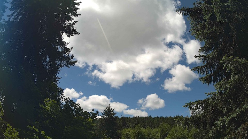 Pacific Northwest skyline timelapse frame from May 30th, 2026 at 12:45 PM