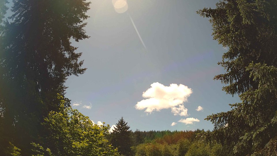 Pacific Northwest skyline timelapse frame from May 30th, 2026 at 1:45 PM