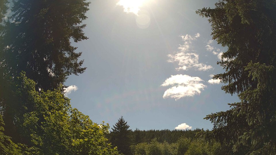 Pacific Northwest skyline timelapse frame from May 30th, 2026 at 2:45 PM