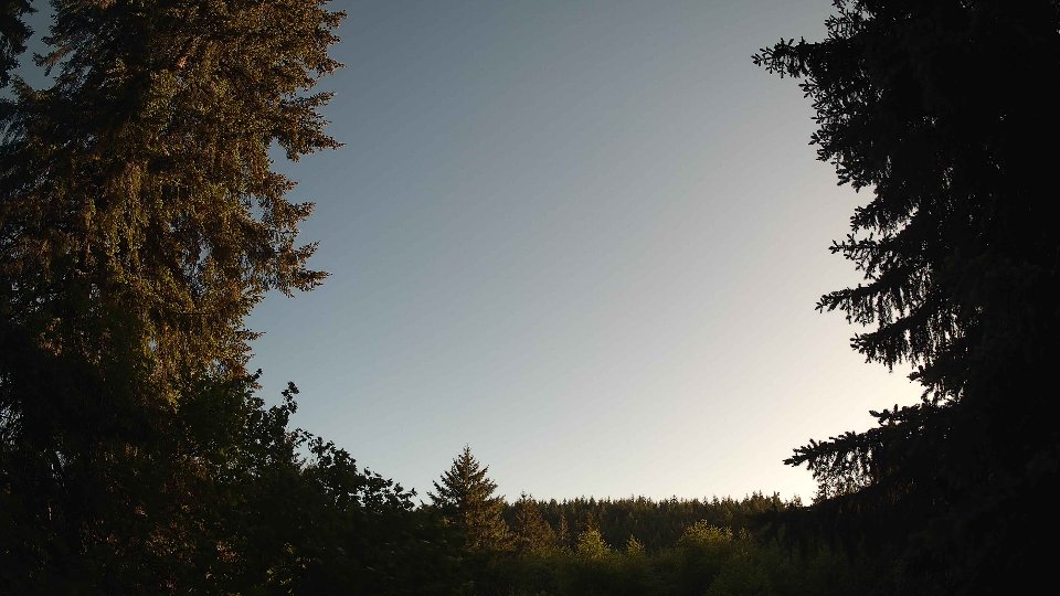 Pacific Northwest skyline timelapse frame from May 30th, 2026 at 7:30 PM