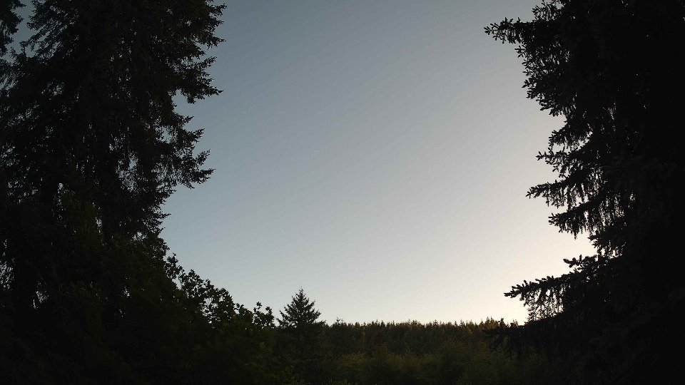 Pacific Northwest skyline timelapse frame from May 30th, 2026 at 8:00 PM