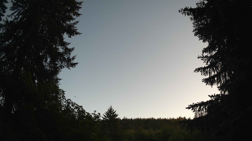 Pacific Northwest skyline timelapse frame from May 30th, 2026 at 8:15 PM