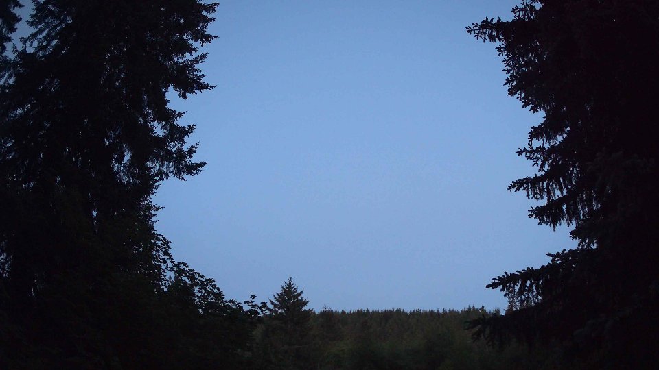Pacific Northwest skyline timelapse frame from May 30th, 2026 at 5:00 AM