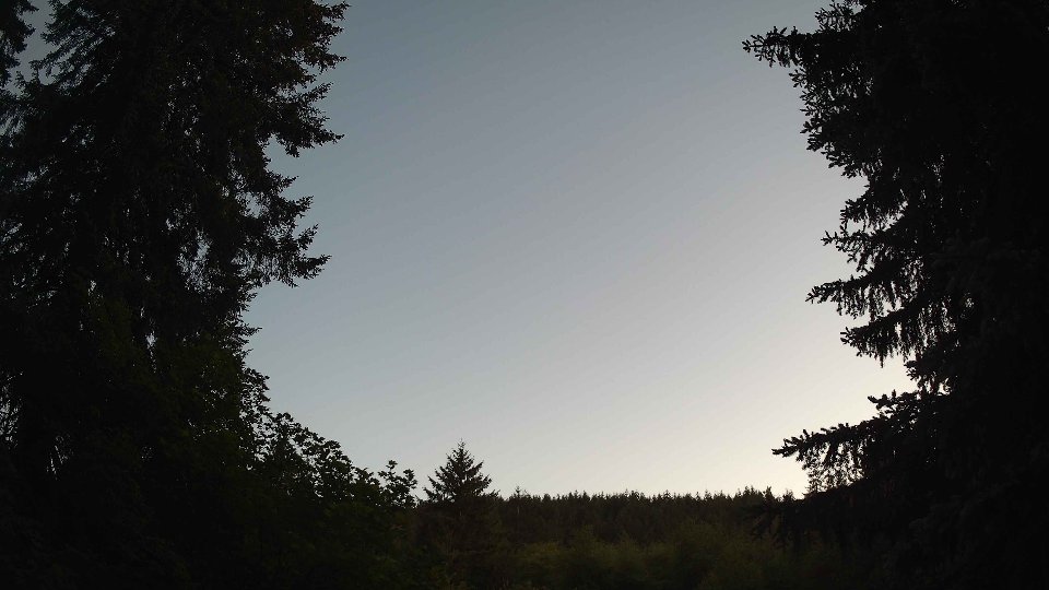 Pacific Northwest skyline timelapse frame from May 30th, 2026 at 9:00 PM