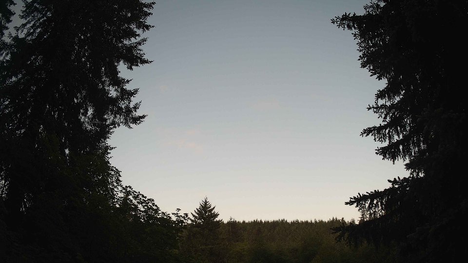 Pacific Northwest skyline timelapse frame from May 31st, 2026 at 5:30 AM