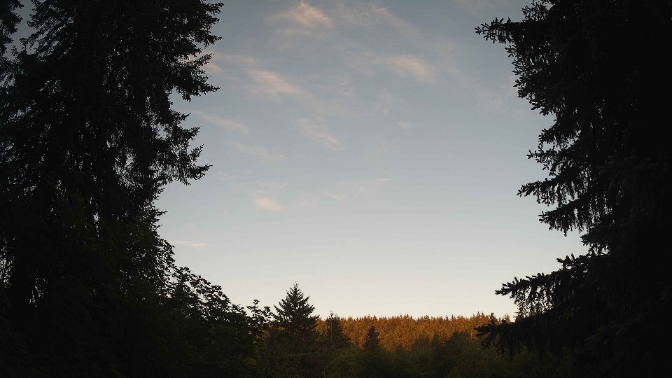 Pacific Northwest skyline timelapse frame from May 31st, 2026 at 5:45 AM
