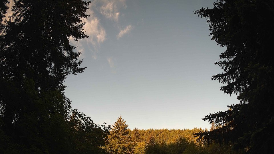 Pacific Northwest skyline timelapse frame from May 31st, 2026 at 7:15 AM