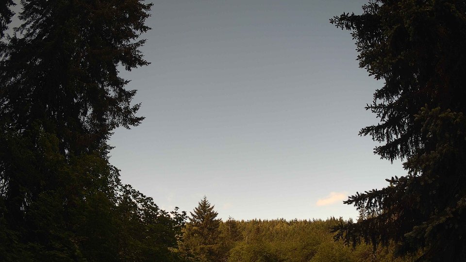 Pacific Northwest skyline timelapse frame from May 31st, 2026 at 8:30 AM