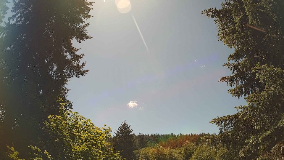 Pacific Northwest skyline timelapse frame from May 31st, 2026 at 1:45 PM