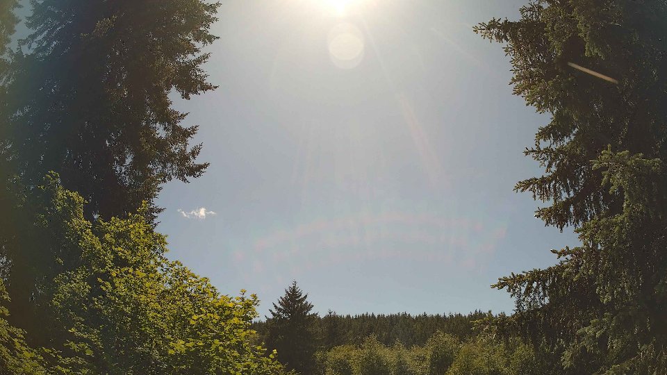 Pacific Northwest skyline timelapse frame from May 31st, 2026 at 2:45 PM