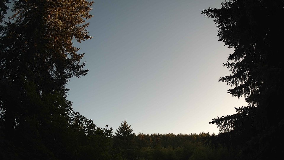 Pacific Northwest skyline timelapse frame from May 31st, 2026 at 7:45 PM