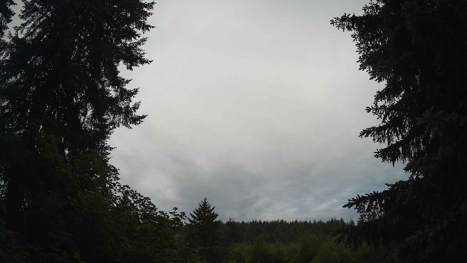 Pacific Northwest skyline timelapse frame from Jun 3rd, 2026 at 6:15 AM