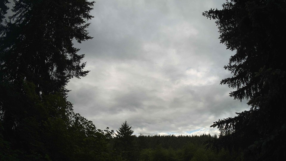 Pacific Northwest skyline timelapse frame from Jun 3rd, 2026 at 7:30 AM