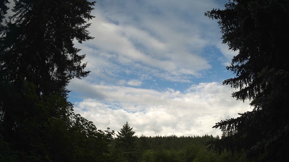 Pacific Northwest skyline timelapse frame from Jun 3rd, 2026 at 7:45 AM
