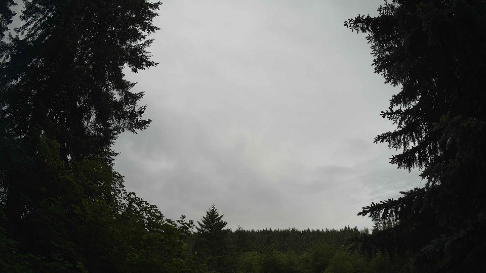 Pacific Northwest skyline timelapse frame from Jun 3rd, 2026 at 8:45 AM