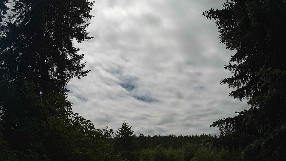 Pacific Northwest skyline timelapse frame from Jun 3rd, 2026 at 1:00 PM