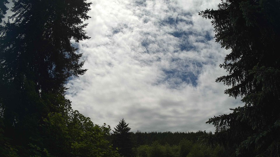 Pacific Northwest skyline timelapse frame from Jun 3rd, 2026 at 1:45 PM