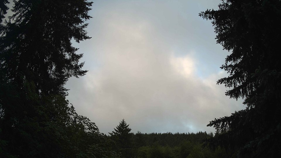 Pacific Northwest skyline timelapse frame from Jun 4th, 2026 at 6:15 AM