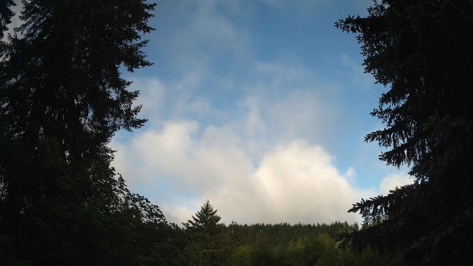 Pacific Northwest skyline timelapse frame from Jun 4th, 2026 at 7:00 AM