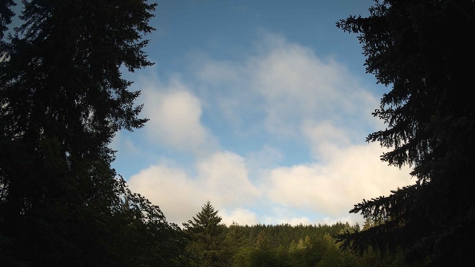 Pacific Northwest skyline timelapse frame from Jun 4th, 2026 at 7:15 AM