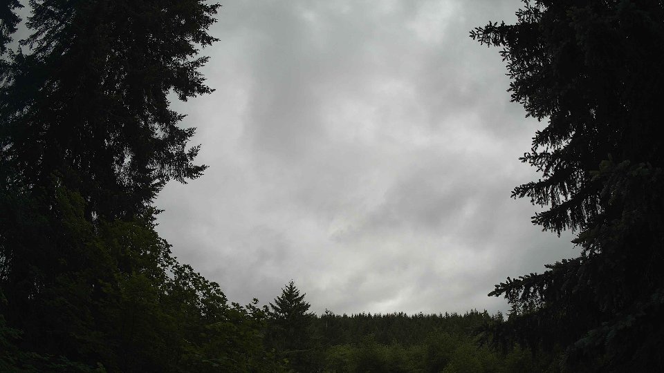 Pacific Northwest skyline timelapse frame from Jun 4th, 2026 at 9:45 AM