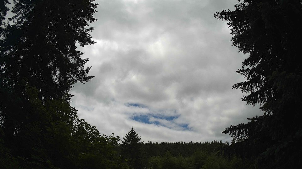 Pacific Northwest skyline timelapse frame from Jun 4th, 2026 at 1:00 PM