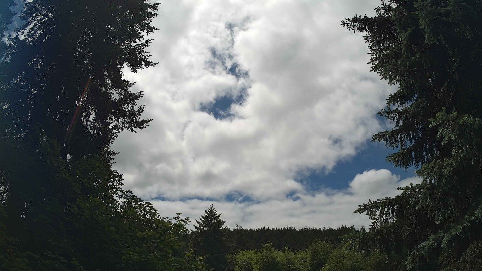 Pacific Northwest skyline timelapse frame from Jun 4th, 2026 at 1:15 PM