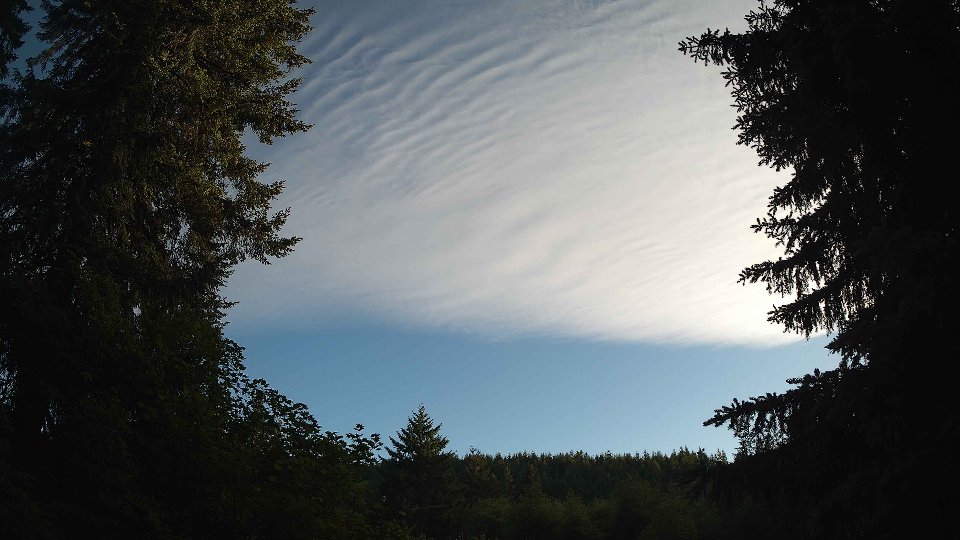 Pacific Northwest skyline timelapse frame from Jun 4th, 2026 at 7:45 PM