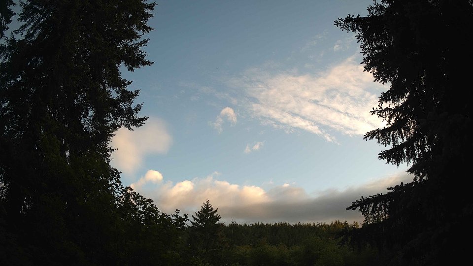 Pacific Northwest skyline timelapse frame from Jun 4th, 2026 at 8:15 PM