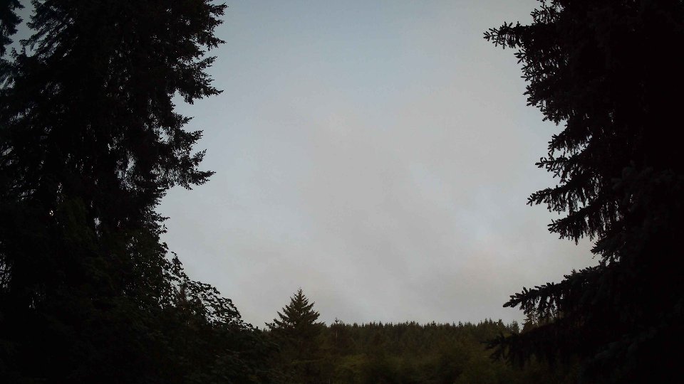 Pacific Northwest skyline timelapse frame from Jun 4th, 2026 at 5:00 AM