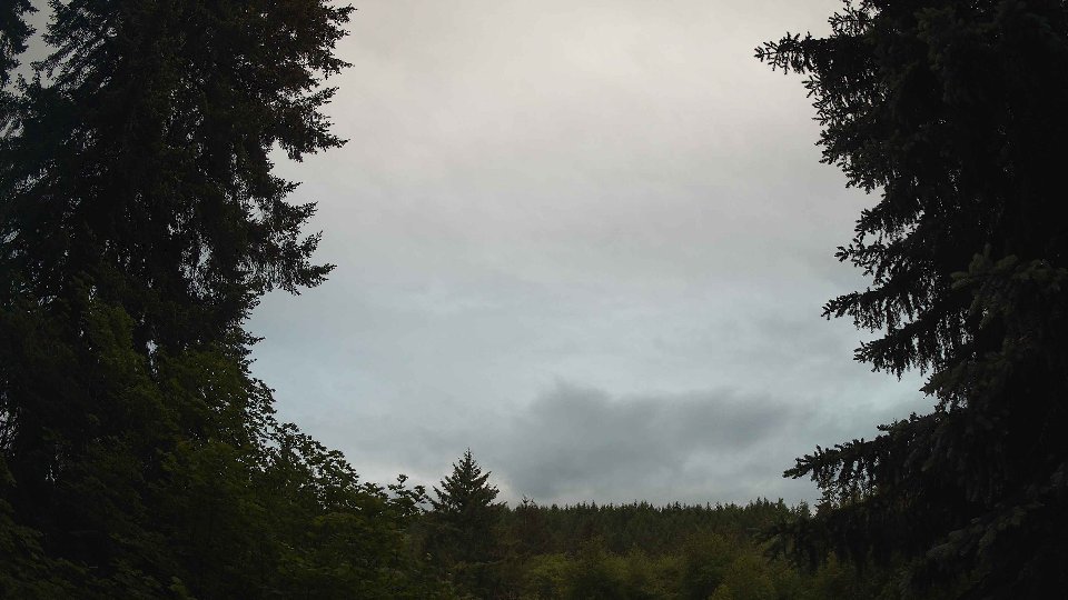 Pacific Northwest skyline timelapse frame from Jun 5th, 2026 at 5:45 AM