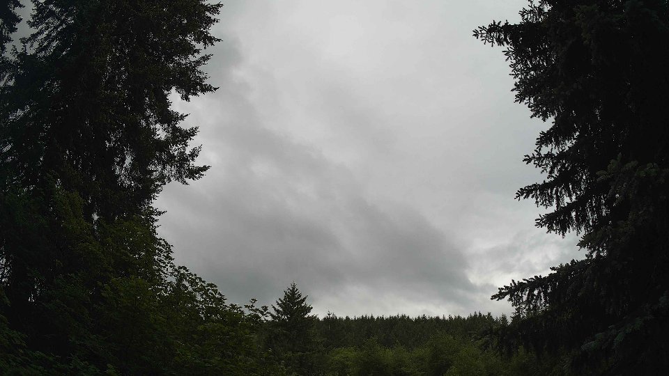 Pacific Northwest skyline timelapse frame from Jun 5th, 2026 at 7:45 AM