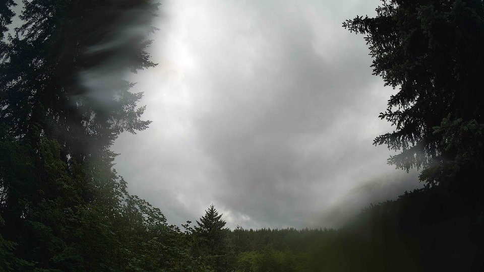 Pacific Northwest skyline timelapse frame from Jun 5th, 2026 at 8:15 AM