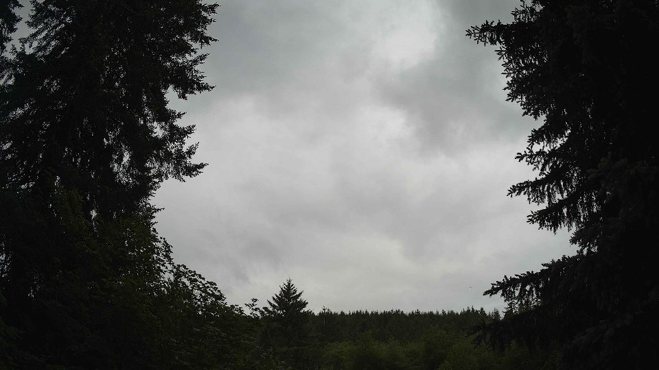 Pacific Northwest skyline timelapse frame from Jun 5th, 2026 at 9:45 AM