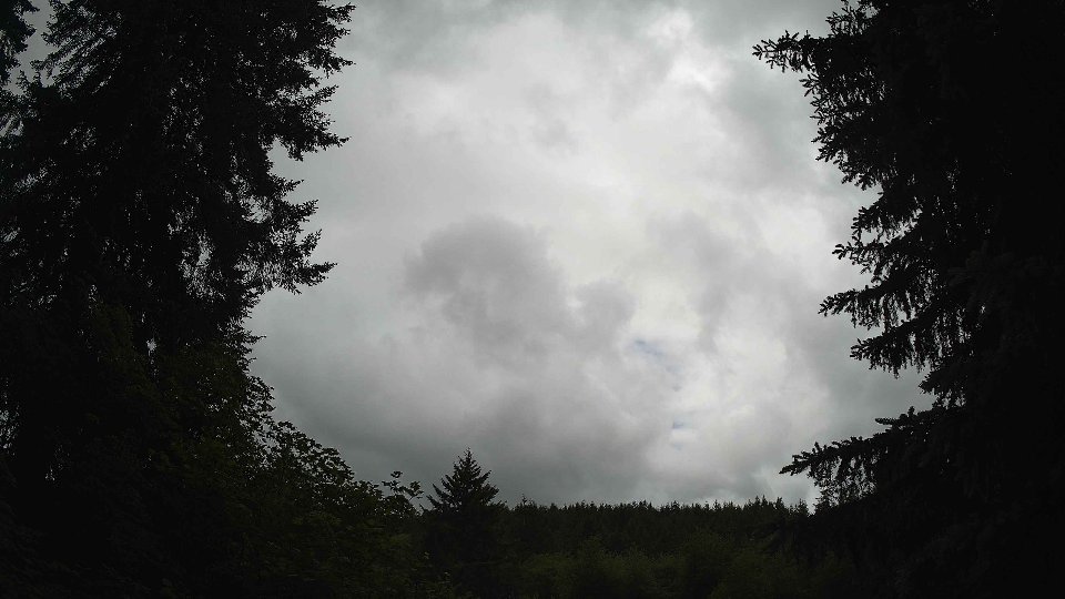 Pacific Northwest skyline timelapse frame from Jun 5th, 2026 at 12:00 PM
