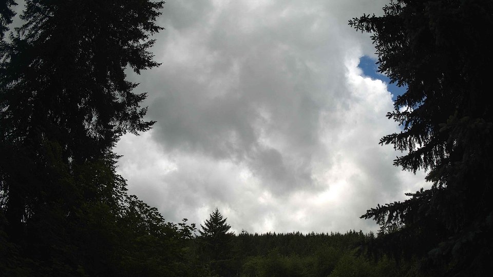 Pacific Northwest skyline timelapse frame from Jun 5th, 2026 at 1:00 PM
