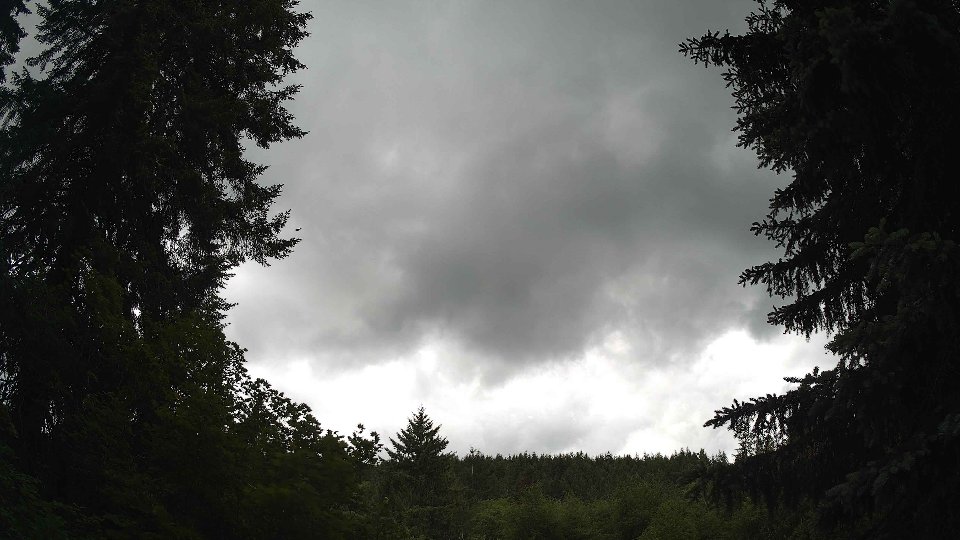 Pacific Northwest skyline timelapse frame from Jun 5th, 2026 at 1:45 PM