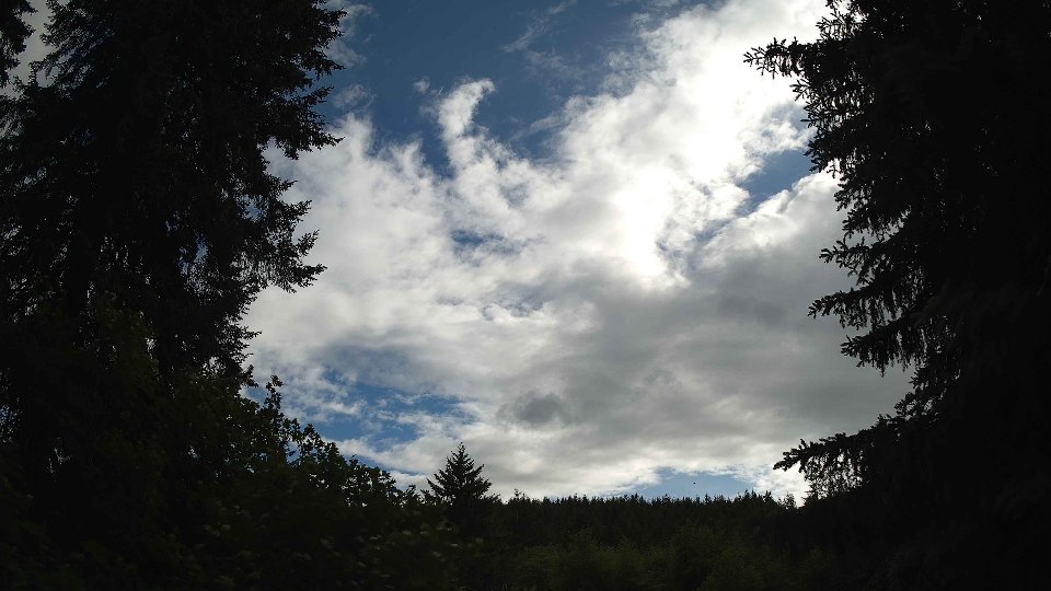 Pacific Northwest skyline timelapse frame from Jun 5th, 2026 at 5:45 PM